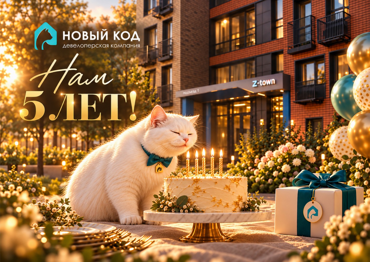 С Днем рождения, Новый код!